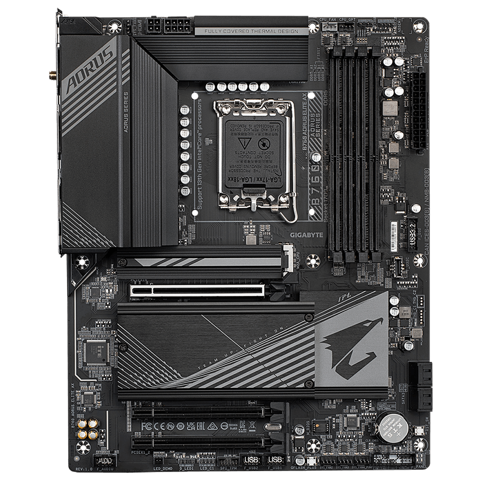 Gigabyte Motherboard B760 AORUS ELITE AX DDR5 1.0 Gigabyte Motherboard B760 AORUS ELITE AX DDR5 1.0